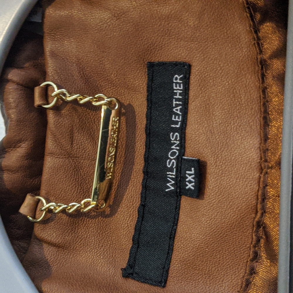 Wilson's leather women's XXL leather jacket - Picture 3 of 8